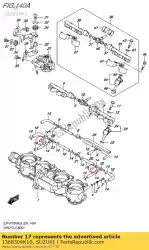 Qui puoi ordinare tubo flessibile (8,5x4,5x30) da Suzuki , con numero parte 1368304K10: