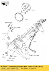 Ici, vous pouvez commander le socket-assy, ?? Pilot lam vn800-a1 auprès de Kawasaki , avec le numéro de pièce 230081546: