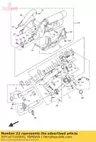 5VY147140000, Yamaha, uszczelka, t?umik yamaha  fz vmx xt xvs yz yzf r 450 600 1000 1200 1300 1700 2004 2005 2006 2007 2008 2009 2010 2011 2012 2013 2014 2015 2016 2017 2018 2019 2020 2021, Nowy