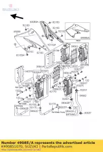 Suzuki K490851070 cap-assy-pressure - Lado inferior