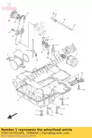 5JW134701000, Yamaha, refroidisseur d'huile assy yamaha  fjr 1300 2001 2002 2003 2004 2005 2006 2007 2008 2009 2010 2011 2014 2015 2016 2017 2018 2019 2020 2021, Nouveau