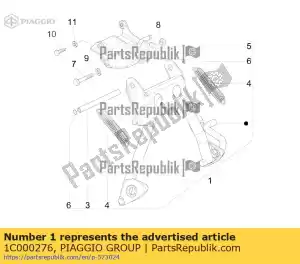 Piaggio Group 1C000276 central stand - Bottom side