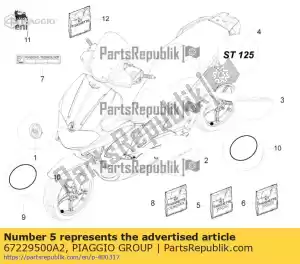 Piaggio Group 67229500A2 