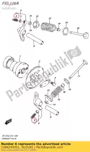 Suzuki 1284249201 parafuso - Lado inferior