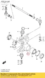 Here you can order the knuckle,steerin from Suzuki, with part number 5124131G00: