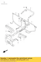 4351007G10, Suzuki, reposapiés comp, r suzuki lt z 400 2003 2004 2005 2006 2007 2008, Nuevo