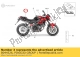 Decalque da carenagem traseira Aprilia B044526