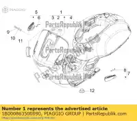 1B000863500090, Piaggio Group, corpo pintado com u.p. vespa gts gtv vespa gts zapm45200, zapm45202 zapm45201 zapm45300, zapm45301 zapm459l, zapma39l 125 250 300 2008 2009 2010 2011 2012 2013 2014 2016 2017 2018, Novo