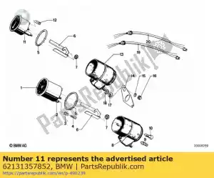 bmw 62131357852 voltmetro (fino al 09/1977) - Il fondo