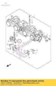 suzuki 1811718H01 si?ownik, isc - Dół