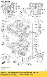 Here you can order the bolt from Suzuki, with part number 0910606076: