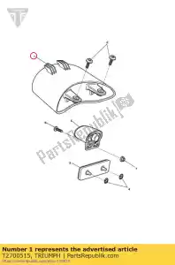 triumph T2700515 zespó? ?wiat?a, ty?, led - Dół