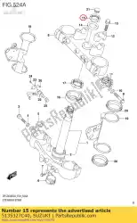 Qui puoi ordinare dado, steer. Stem da Suzuki , con numero parte 5135327C40: