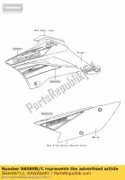 560690712, Kawasaki, patroon, lijkwade, lwr, lh kawasaki klx  c l d klx110 110 , Nieuw