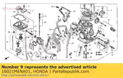 Here you can order the diaphragm set, pump from Honda, with part number 16021MENA01: