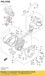 Here you can order the clamp,intake pi from Suzuki, with part number 1317039G00: