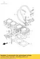 1124117E00, Suzuki, junta, cilindro suzuki gsx r 750 1992 1993 1994 1995, Novo