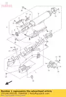 1TP146100100, Yamaha, tubo de exaustão conjunto 1 yamaha xvs 950 2014 2015 2016, Novo