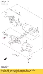 Ici, vous pouvez commander le cale, armature auprès de Suzuki , avec le numéro de pièce 3136110200: