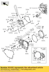 Ici, vous pouvez commander le tube, reniflard, l = 491,4 kx450d6f auprès de Kawasaki , avec le numéro de pièce 921920218: