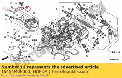 Tutaj możesz zamówić pobyt, jednostka aps od Honda , z numerem części 16454MGE000: