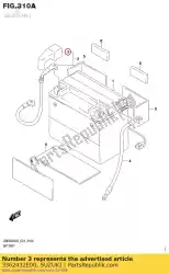 Aquí puede pedir tapa, batería plu de Suzuki , con el número de pieza 3362432E00: