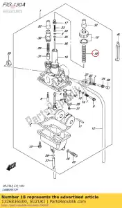 Suzuki 1326836G00 spring - Bottom side