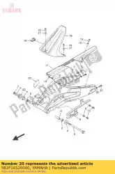 Aquí puede pedir protector de Yamaha , con el número de pieza 5B2F16520000: