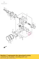 1221015F10, Suzuki, pin comp, manivela suzuki an burgman z a za  an400z an400aza an400zza 400 , Novo