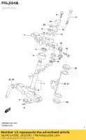 5624214200, Suzuki, cuscino, manico suzuki  dr gsx rm xf 250 650 1100 1991 1992 1993 1994 1997 1998 1999 2000 2001 2002 2003 2017 2018 2019, Nuovo