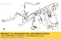 46523MM9000, Honda, cubierta, brazo medio honda xl transalp v xl600 xl600v 600 , Nuevo