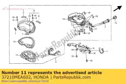 geen beschrijving beschikbaar op dit moment van Honda, met onderdeel nummer 37210MEA602, bestel je hier online: