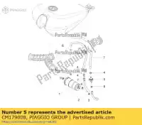 CM179008, Piaggio Group, Valvula seguridad aprilia moto-guzzi piaggio vespa beverly bv fly gt gts gts super gtv ksua0 lbmca2100 lbmca220 liberty lt lx lxv metca4100 metca4101 metca4101, metca4102 mp mp3 mp3 350 maxi sport primavera rp8c52100 rp8c54100 rp8ca1100 rp8ca1200 rp8m45410 rp8m45510, rp8m4, Nowy