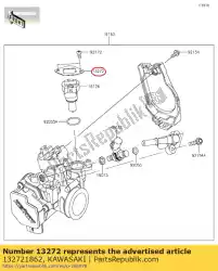 Tutaj możesz zamówić p? Yta od Kawasaki , z numerem części 132721862: