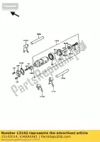 13142014, Kawasaki, houder, verwissel drum kc100-c2 kawasaki ke 100 1987 1991 1992 1994, Nieuw