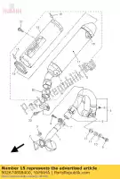 902674808400, Yamaha, remache (s / m) yamaha yz 250 450 2003 2004 2005 2006 2007 2008 2009 2010 2011 2012 2013, Nuevo