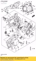 2192110G00, Suzuki, Cubierta, cvt suzuki  an 650 2005 2006 2007 2008 2009 2010 2011 2012 2014 2015 2016 2018, Nuevo