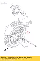 5411112J00YD8, Suzuki, rueda de fundición, f suzuki uh burgman  a uh125a uh200a 200 125 , Nuevo