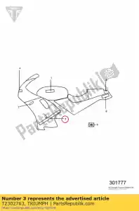 triumph T2302763 carenatura decalcomania - Il fondo