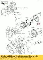 110650255, Kawasaki, casquette klx125caf kawasaki  d tracker klx 125 140 2010 2011 2012 2013 2015 2016 2017 2018 2019 2020 2021, Nouveau