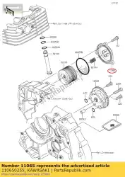 Aqui você pode pedir o cap klx125caf em Kawasaki , com o número da peça 110650255: