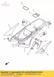 Here you can order the label, safety from Yamaha, with part number 21W216590000: