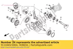 roller c (0. 004 0. 006) (wit) (toyo) van Honda, met onderdeel nummer 91104KV3004, bestel je hier online: