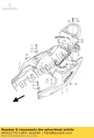 4550217G114EX, Suzuki, Comp, tampa, assento suzuki sv 650 2009, Novo