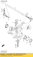 5128309F00, Suzuki, moer, spoorstang (rechts suzuki  lt a lt r lt z 400 450 500 750 2000 2001 2006 2007 2008 2009 2010 2011 2012 2017 2018 2019, Nieuw