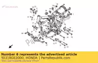 50318GE2000, Honda, colar, montagem do motor honda cmx fwd (d) nsr s (p) netherlands / bel sd (f) germany xlr 50 80 125 450 1983 1985 1987 1988 1989 1993 1994 1998 1999, Novo