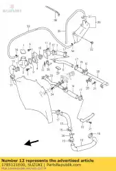 Aqui você pode pedir o mangueira, rad. Inlet em Suzuki , com o número da peça 1785121E00: