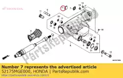 Aqui você pode pedir o ilhó, braço oscilante em Honda , com o número da peça 52175MGE000: