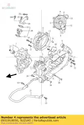 Here you can order the bush from Suzuki, with part number 0931910050: