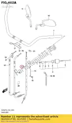 kabel, koppeling van Suzuki, met onderdeel nummer 5820041F30, bestel je hier online: